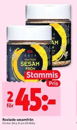 ICA Kvantum ICA Rostade sesamfrön erbjuda