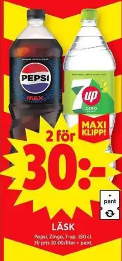 ICA Maxi Läsk erbjuda