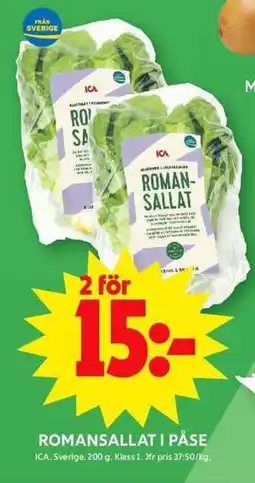ICA Maxi ICA Romansallat i påse erbjuda