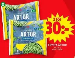 ICA Maxi ICA Frysta ärtor erbjuda