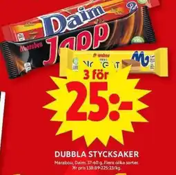 ICA Maxi Dubbla stycksaker erbjuda