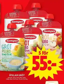 ICA Maxi SEMPER Ätklar gröt erbjuda