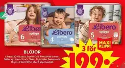 ICA Maxi LIBERO Blöjor erbjuda