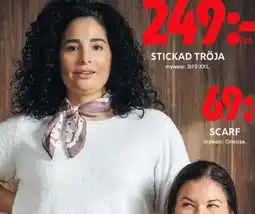 ICA Maxi Stickad tröja erbjuda