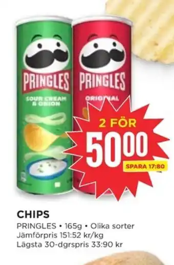 Willys PRINGLES Chips erbjuda