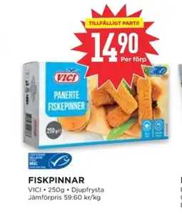 Willys VICI Fiskpinnar erbjuda