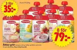 ICA Supermarket SEMPER Ätklar gröt erbjuda