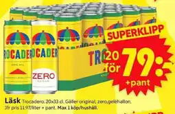 ICA Supermarket TROCADERO Läsk erbjuda