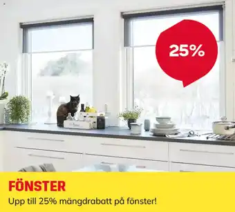 Byggmax Fönster erbjuda