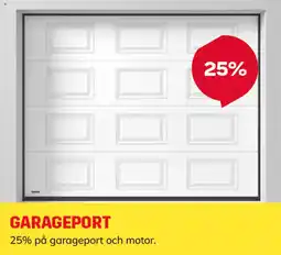 Byggmax Garageport erbjuda