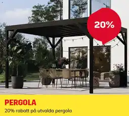 Byggmax Pergola erbjuda