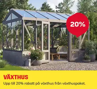 Byggmax Växthus erbjuda