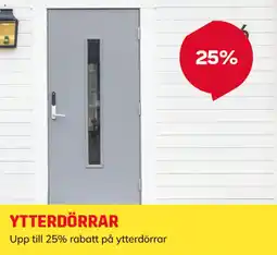 Byggmax Ytterdörrar erbjuda