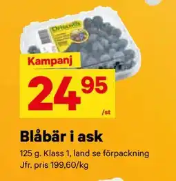 City Gross Blåbär i ask, SEK 24.95 erbjuda