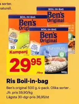 City Gross Ris Boil-in-bag, SEK 29.95 erbjuda