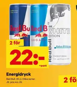 City Gross Energidryck, SEK 22 erbjuda
