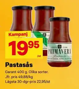 City Gross Pastasås, SEK 19.95 erbjuda