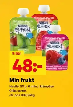 City Gross Min frukt, SEK 48 erbjuda