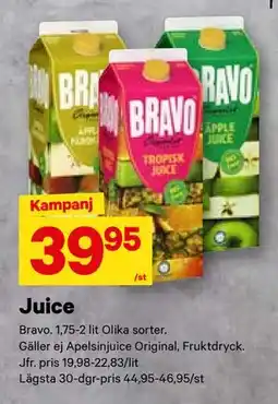 City Gross Juice, SEK 39.95 erbjuda