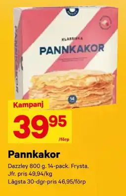 City Gross Pannkakor, SEK 39.95 erbjuda