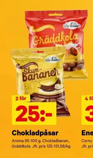 City Gross Chokladpåsar, SEK 25 erbjuda