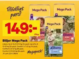 City Gross Blöjor Mega Pack, SEK 149 erbjuda