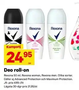 City Gross Deo roll-on, SEK 24.95 erbjuda