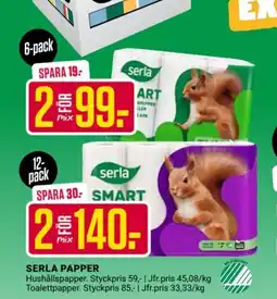 ÖoB Serla papper erbjuda