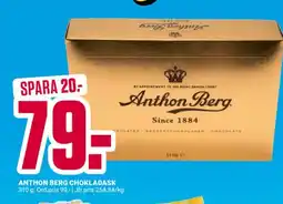 ÖoB Anthon Berg chokladask erbjuda