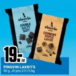 ÖoB Pingvin lakrits erbjuda