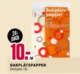 ÖoB Bakplåtspapper erbjuda