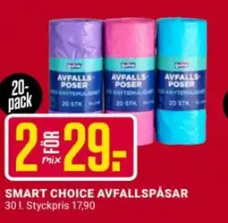 ÖoB Smart choice avfallspåsar erbjuda