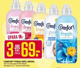 ÖoB Comfort fresh sköljmedel erbjuda