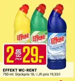 ÖoB Effekt WC-rent erbjuda