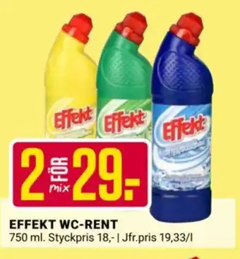 ÖoB Effekt WC-rent erbjuda