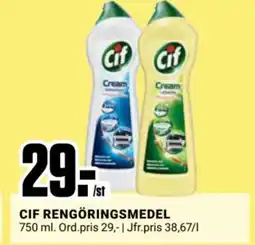 ÖoB Cif rengöringsmedel erbjuda