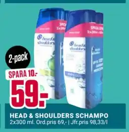 ÖoB Head & Shoulders schampo erbjuda