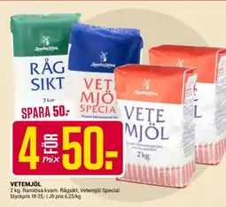 ÖoB Vetemjöl erbjuda