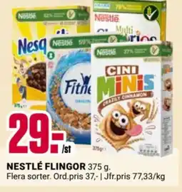 ÖoB Nestlé flingor erbjuda