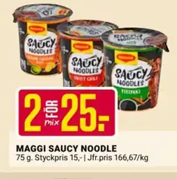 ÖoB MAGGI Saucy noodle erbjuda