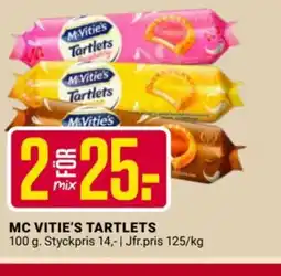 ÖoB M.Vitie's Tartlets erbjuda