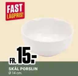 ÖoB Skål porslin erbjuda
