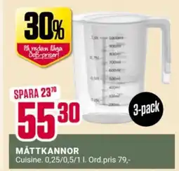 ÖoB Måttkannor erbjuda