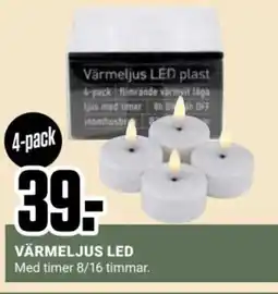 ÖoB Värmeljus Led erbjuda