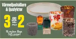 ÖoB Värmeljushållare & ljuslyktor erbjuda