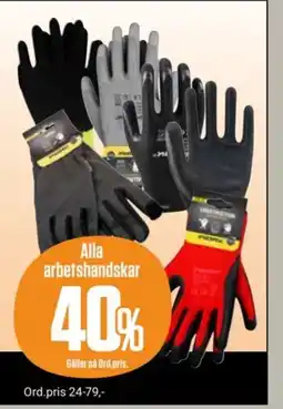 ÖoB Alla arbetshandskar erbjuda