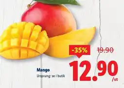 Lidl Mango erbjuda