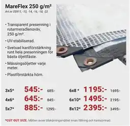 Erlandsons Brygga MareFlex 250 g/m² erbjuda