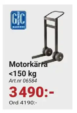 Erlandsons Brygga Motorkärra erbjuda