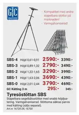 Erlandsons Brygga Tyresöstöttan SBS erbjuda